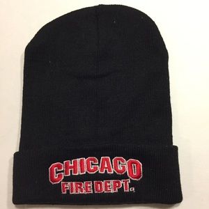 Chicago Fire Department knit hat